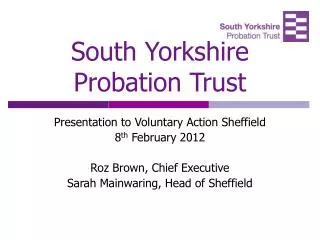 South Yorkshire Probation Trust