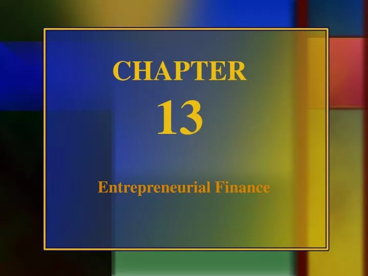 PPT - CHAPTER 13 PowerPoint Presentation, Free Download - ID:5598915