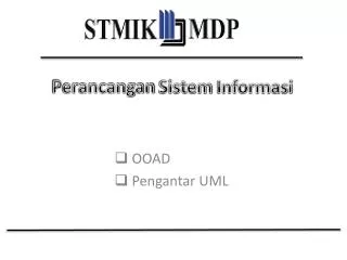 ooad pengantar uml