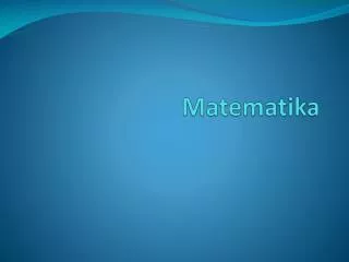 matematika