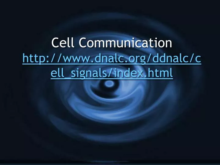 cell communication http www dnalc org ddnalc cell signals index html
