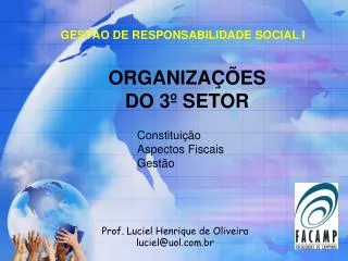 organiza es do 3 setor