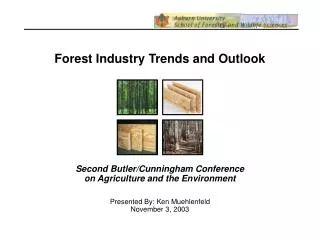Second Butler/Cunningham Conference on Agriculture and the Environment