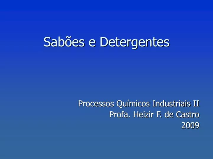 sab es e detergentes