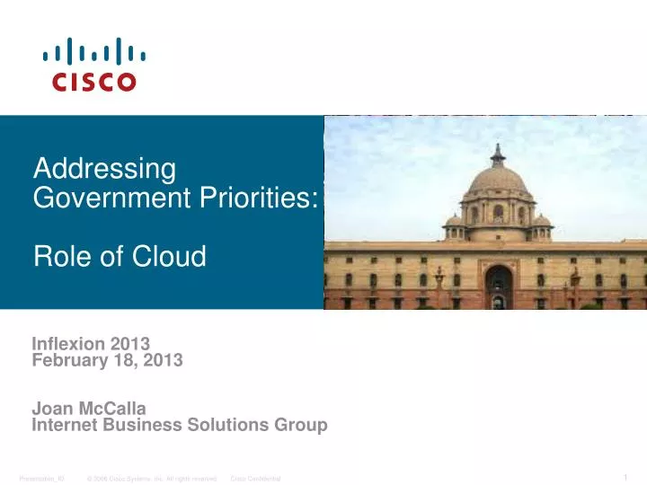 addressing government priorities role of cloud