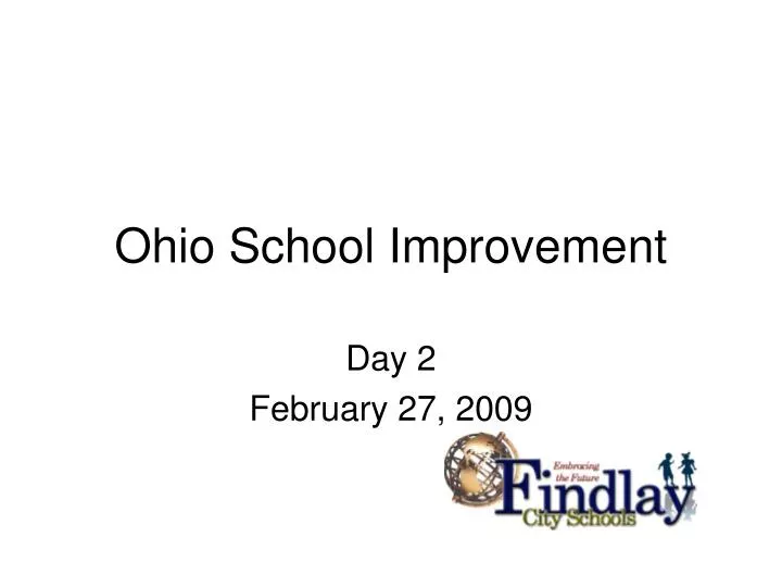 ohio school improvement