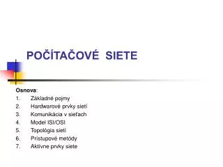 po ta ov siete