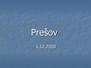 pre ov
