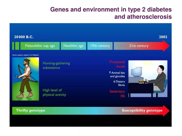 genes and environment in type 2 diabetes and atherosclerosis