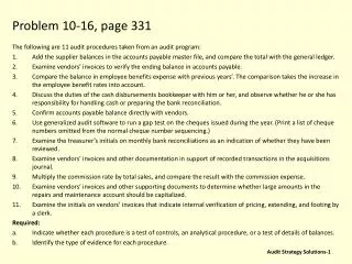 Problem 10-16, page 331