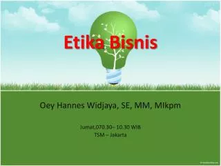 etika bisnis