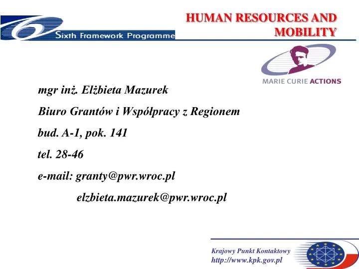 human resources and mobility
