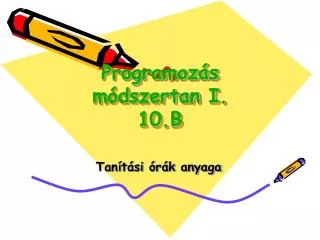 programoz s m dszertan i 10 b