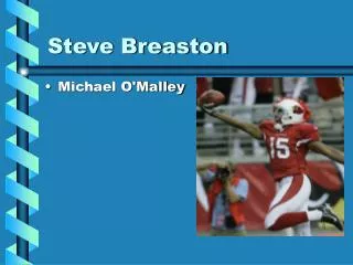 Steve Breaston