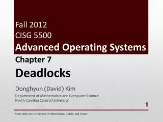 fall 2012 cisg 5500 advanced operating systems