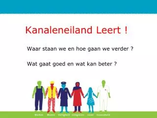 kanaleneiland leert