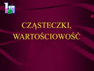 cz steczki warto ciowo