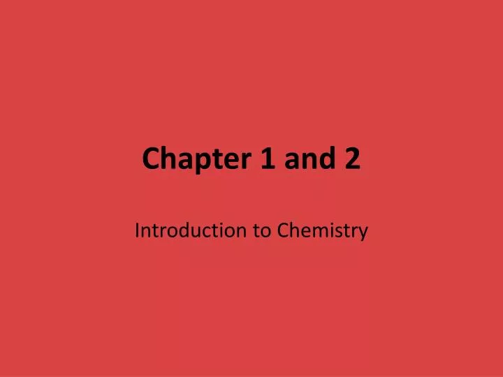 chapter 1 and 2