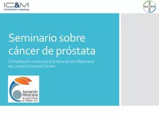 seminario sobre c ncer de pr stata
