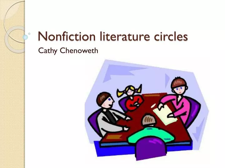 nonfiction literature circles