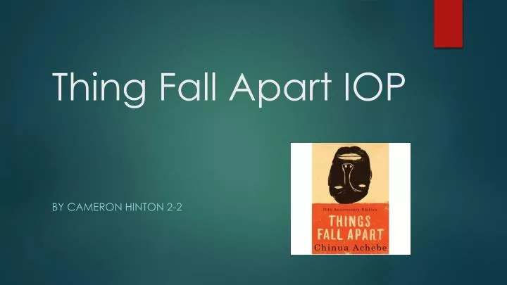 thing fall apart iop