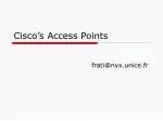Cisco’s Access Points - slide 1