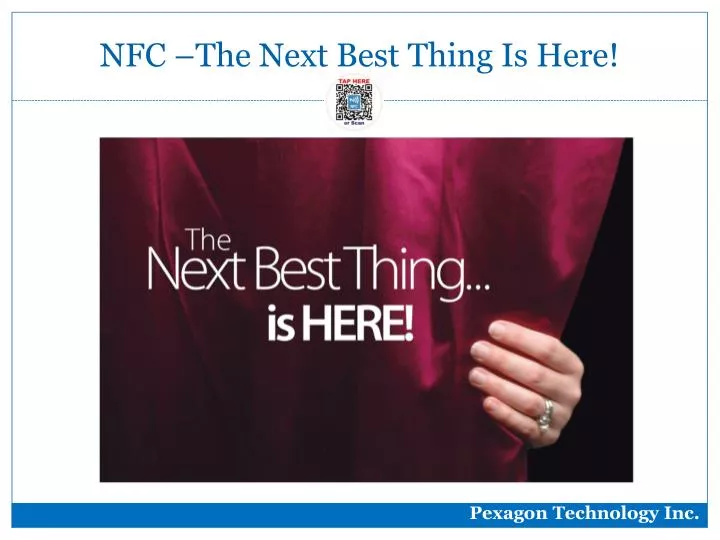 nfc the next best thing is here