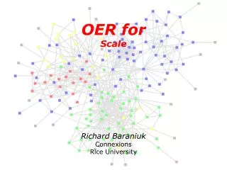 Richard Baraniuk Connexions Rice University