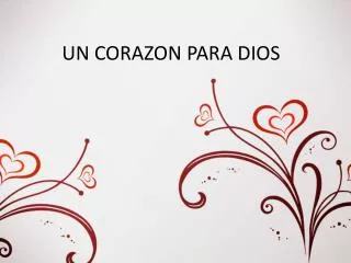 un corazon para dios