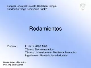 rodamientos