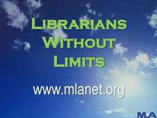 Librarians Without Limits