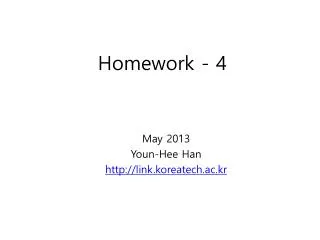 homework 4
