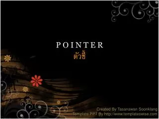 p o i n t e r