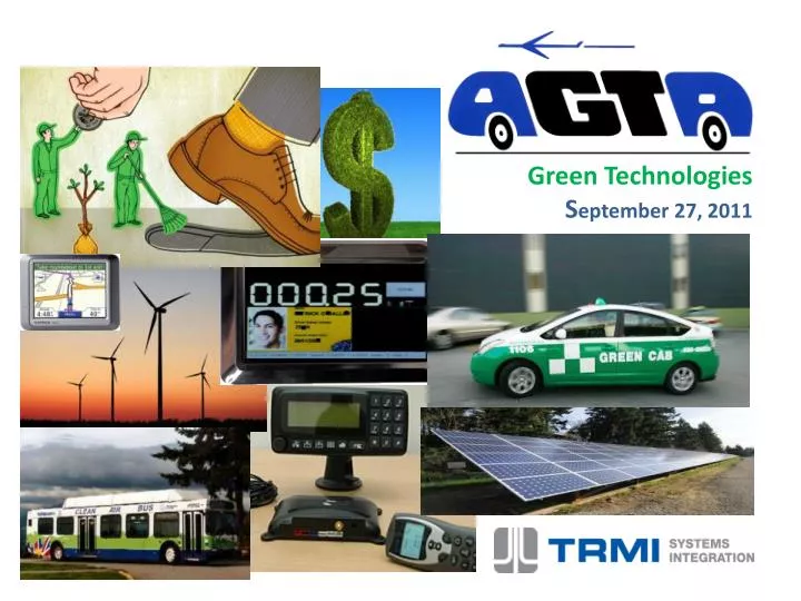 green technologies s eptember 27 2011