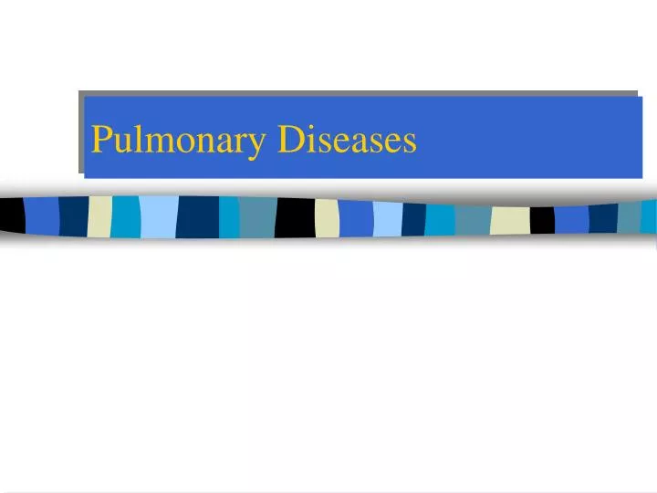 pulmonary diseases