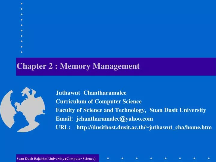 chapter 2 memory management
