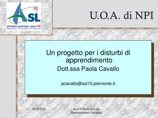 u o a di npi