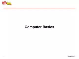 Computer Basics