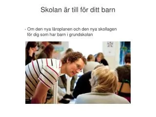 skolan r till f r ditt barn