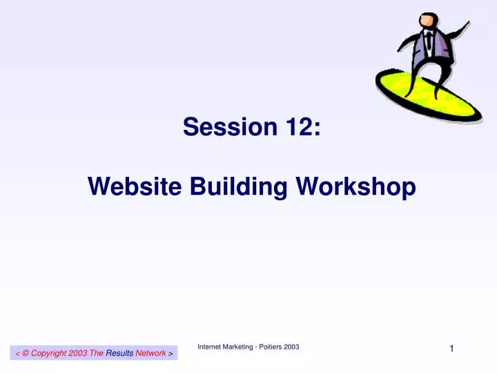 session 12 website building workshop
