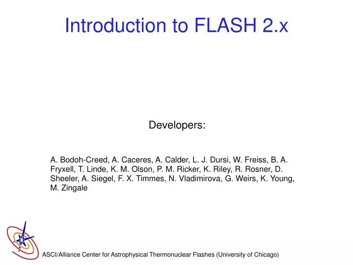 introduction to flash 2 x