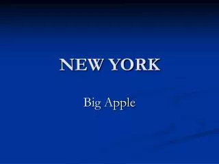 new york