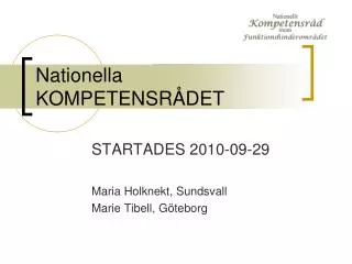 nationella kompetensr det