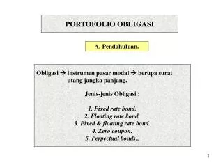 portofolio obligasi