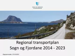 Regional transportplan Sogn og Fjordane 2014 - 2023