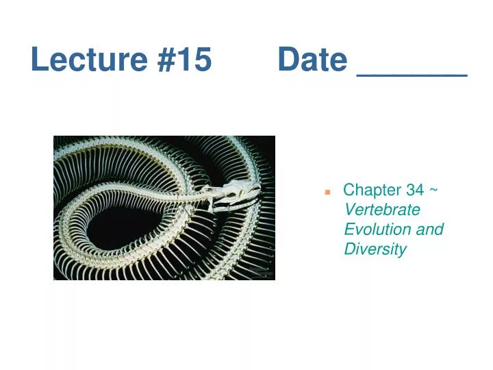 lecture 15 date