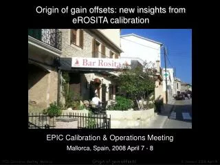 Origin of gain offsets: new insights from eROSITA calibration