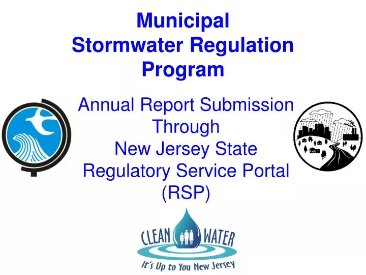 municipal stormwater regulation program