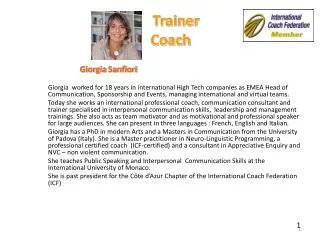 Trainer Coach