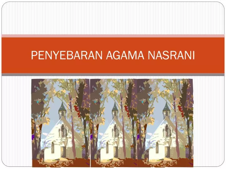 penyebaran agama nasrani